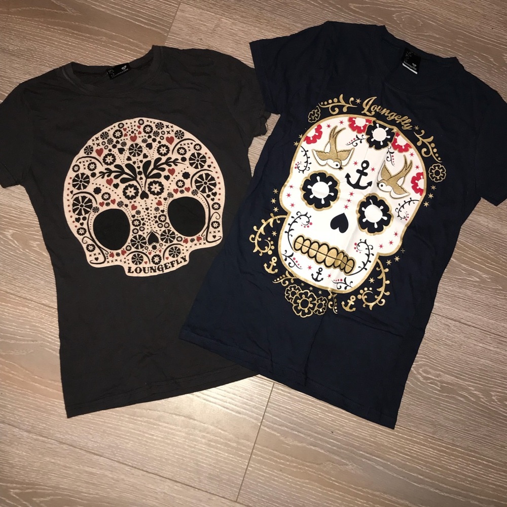 Loungefly 2 shirt bundle! Size medium!